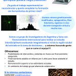 Varias posiciones en un proyecto de Neurociencias - Dra Camila Zold